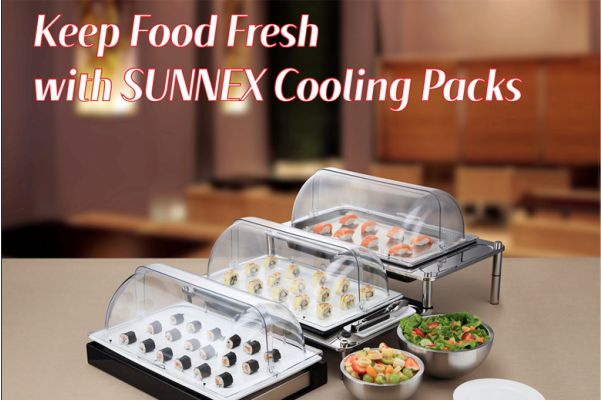 Sunnex는 여름에 음식을 신선하게 유지하기 위해 새로운 냉각 팩을 시작합니다.