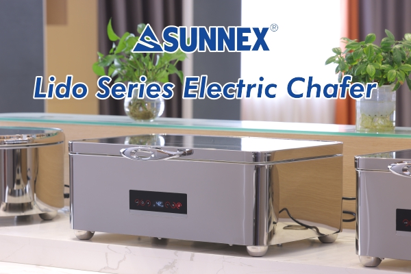Sunnex 모든 새로운 프로모션, Lido 시리즈 Chafing Dish