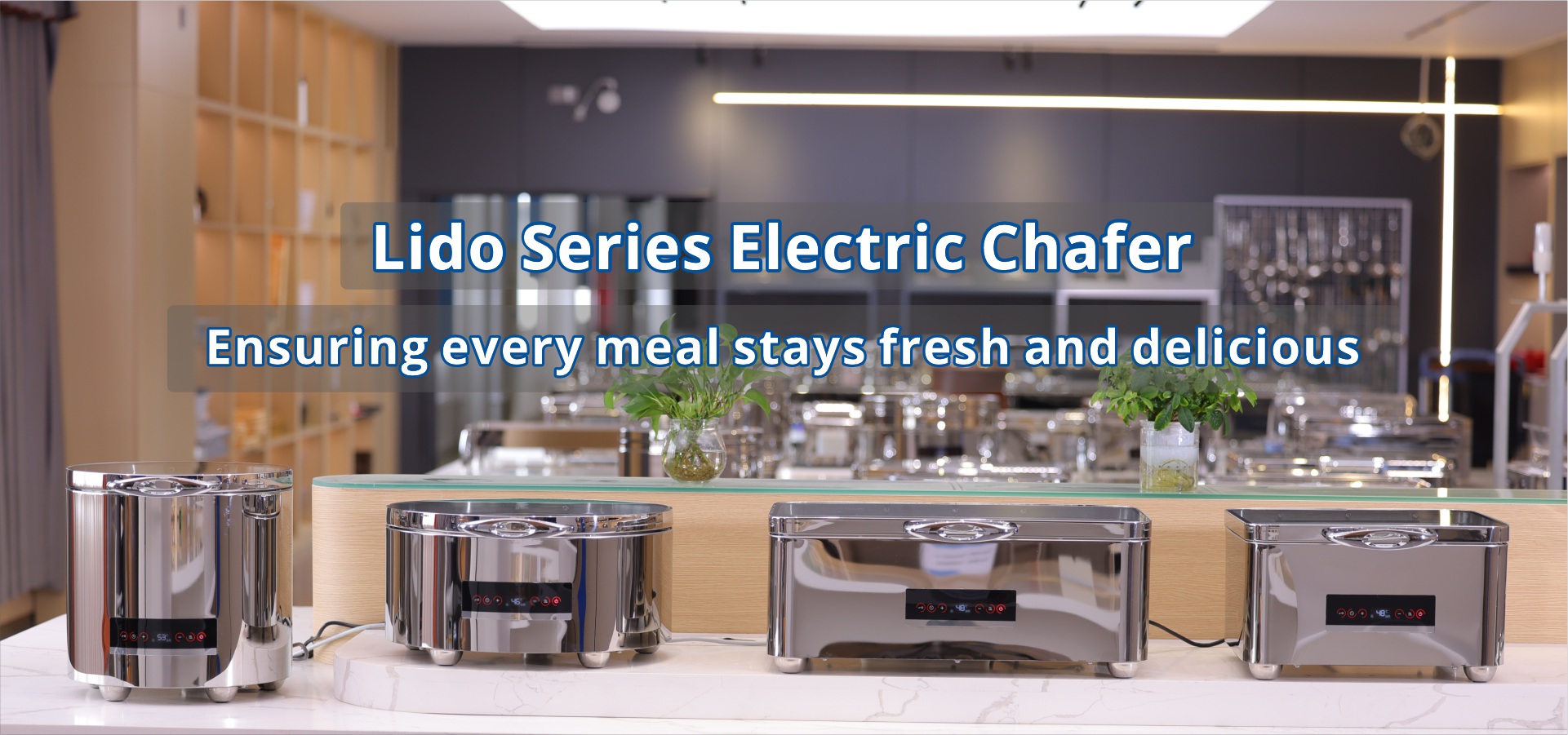 Sunnex New Chafing Dish -Lido Series